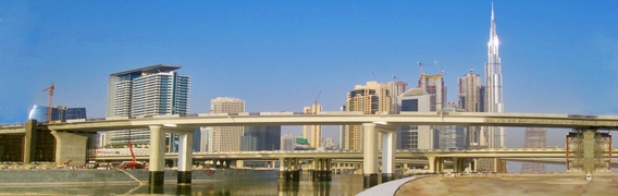 Directional ramp from Al Khail Road to Financial Center Road